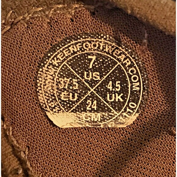 Keen Whisper Brown Water Sandals Women's 7 Outdoor Trail Hiking Cap Toe Shoes - Picture 9 of 12